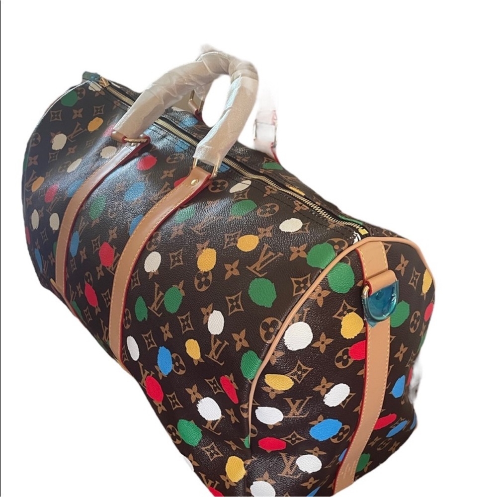 Colorful Monogram Duffel Bag